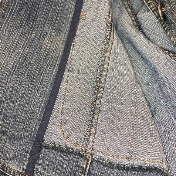 Woman - Vintage 90s Y2K Denim Jacket - Size 18 - Picture 7 of 7